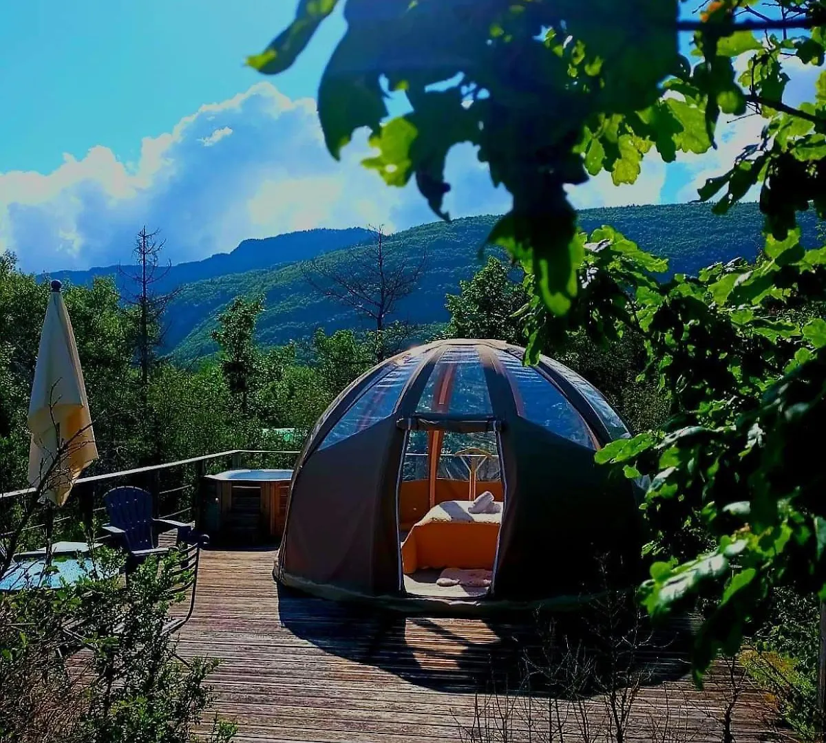 Bulle En Bois Sous Les Etoiles Hotel Champfromier